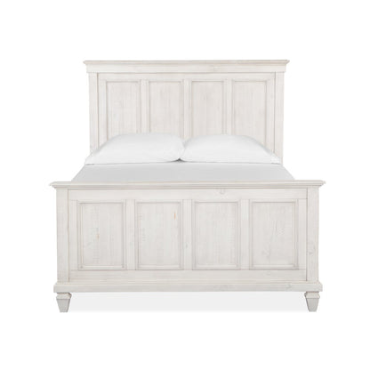 Newport Alabaster Queen Panel Bed
