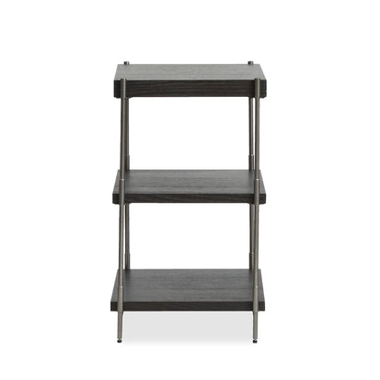 Spencer Dark Briarsmoke Rectangular Accent Table