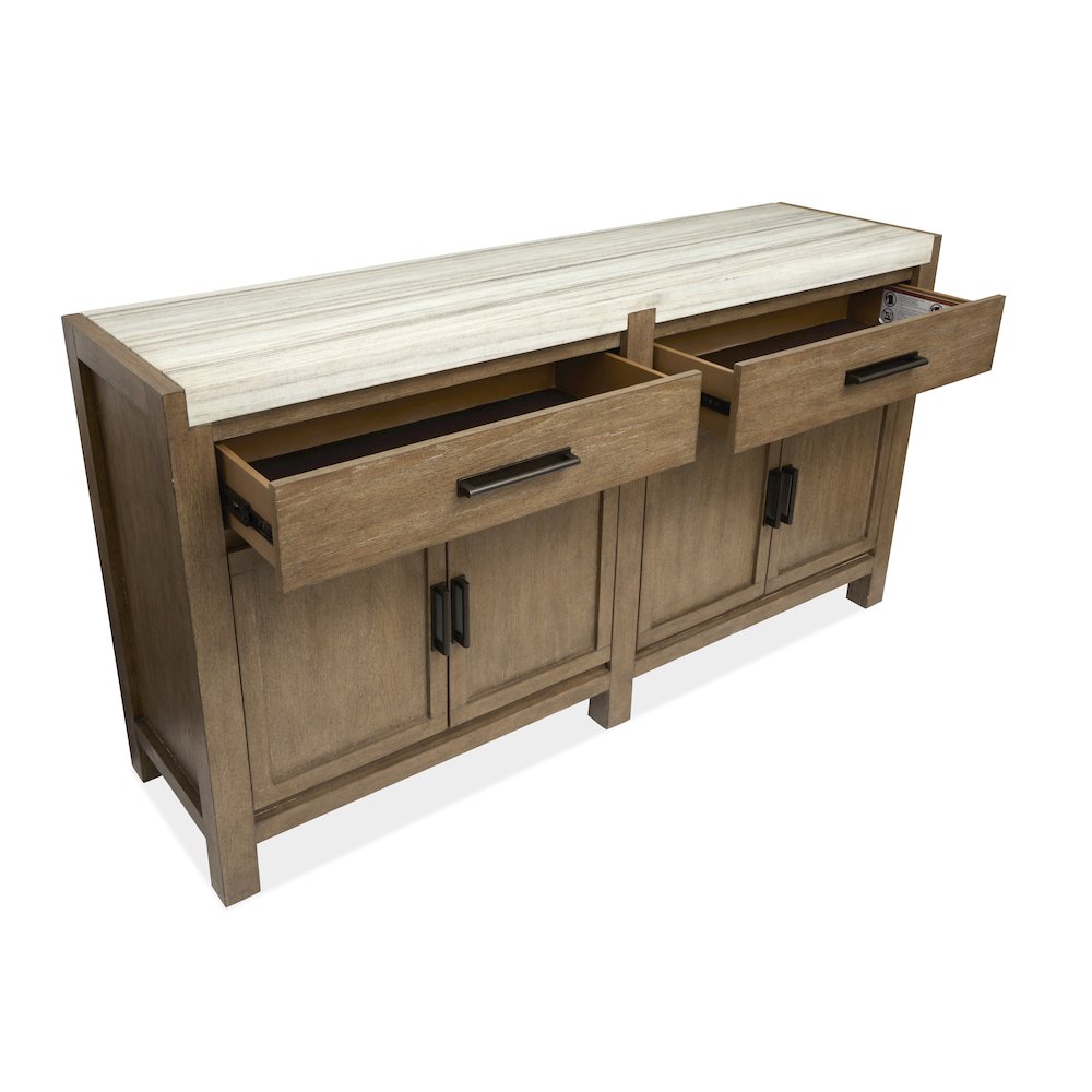 Plum Creek Sierra Brown Sideboard
