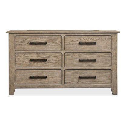 Claremont Smokey Taupe Double Drawer Dresser