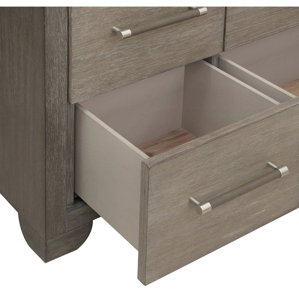 Pulaski Anderson Park Moose Trail And Frontier Brown 9 Drawer Dresser