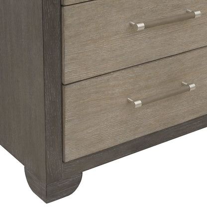 Pulaski Anderson Park Moose Trail And Frontier Brown 3 Drawer Nightstand