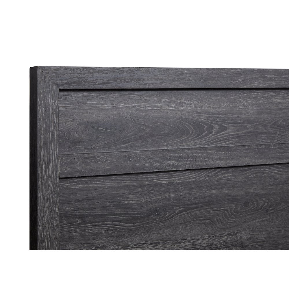 Merrifield Raisin Black Queen Panel Bed