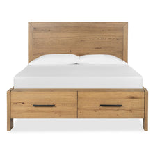Davenport Rustic Caramel Queen Panel Storage Bed