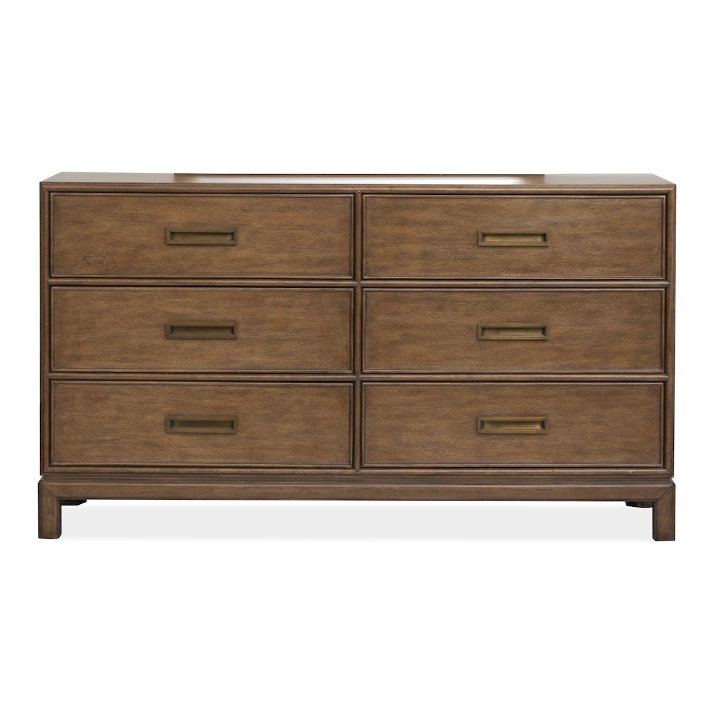 Ridgefield Russet Double Drawer Dresser