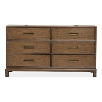 Ridgefield Russet Double Drawer Dresser