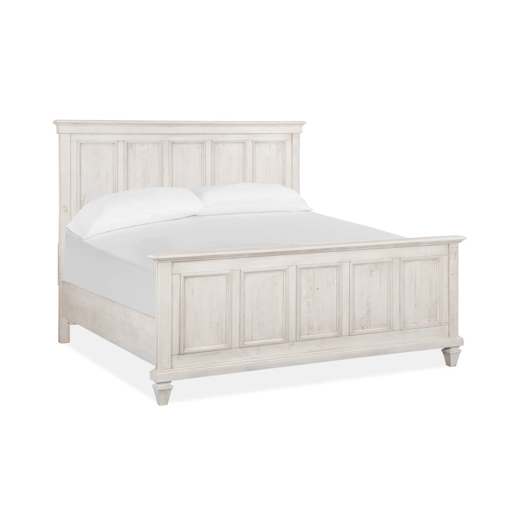 Newport Alabaster King Panel Bed