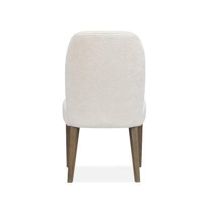 Westbourne Dark Umber Upholstered Host Chair Two Pack