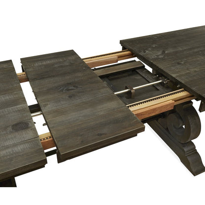 Bellamy Peppercorn Extendable Rectangular Dining Table