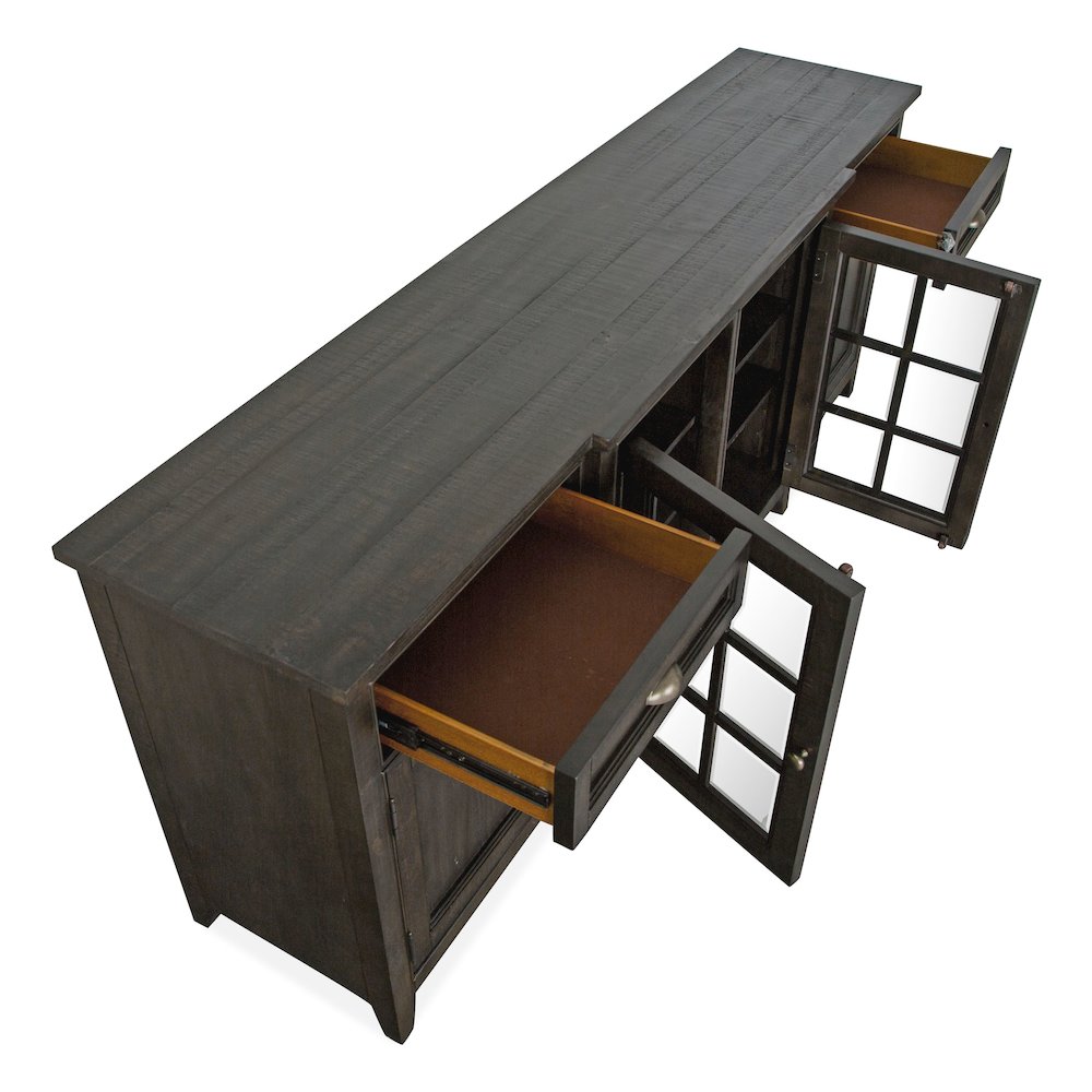 Westley Falls Graphite 80" Console