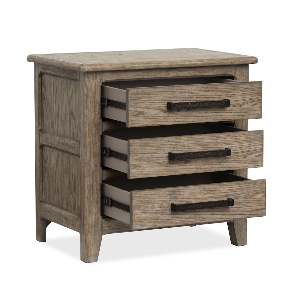 Claremont Smokey Taupe Drawer Nightstand