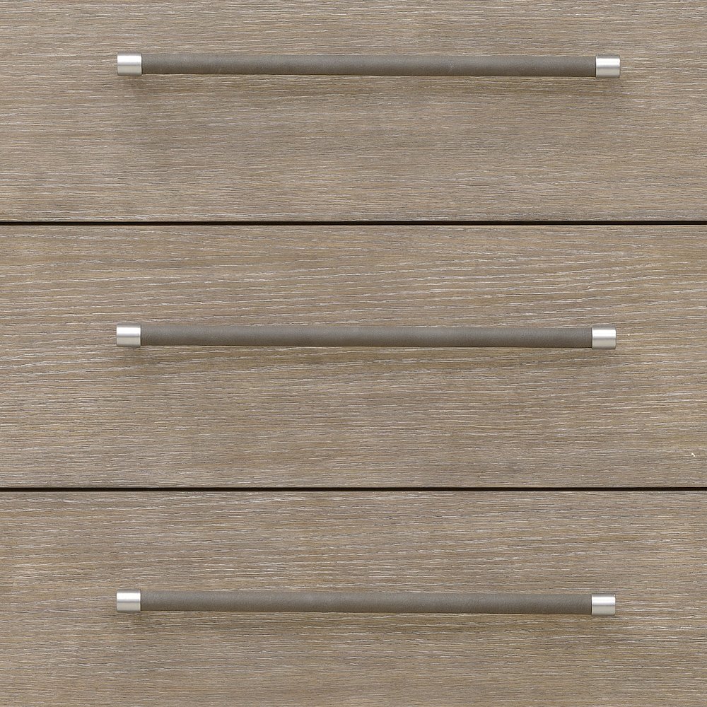 Pulaski Anderson Park Moose Trail And Frontier Brown 5 Drawer Chest