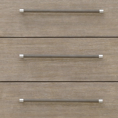 Pulaski Anderson Park Moose Trail And Frontier Brown 5 Drawer Chest