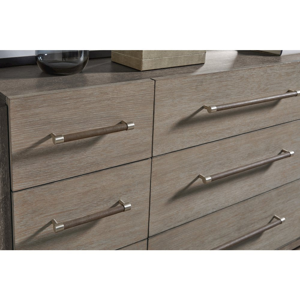 Pulaski Anderson Park Moose Trail And Frontier Brown 9 Drawer Dresser