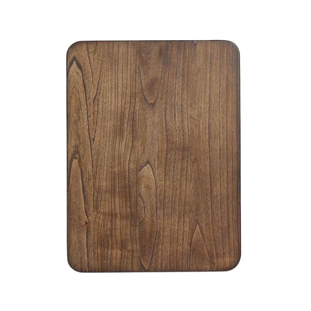 Hallie Milk Chocolate And Dark Chocolate Rectangular End Table