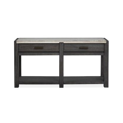 Plum Creek Ravenwood Black Rectangular Sofa Table