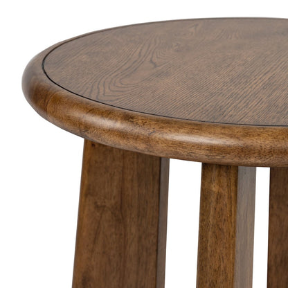 Tanner Tawny Brown Round End Table