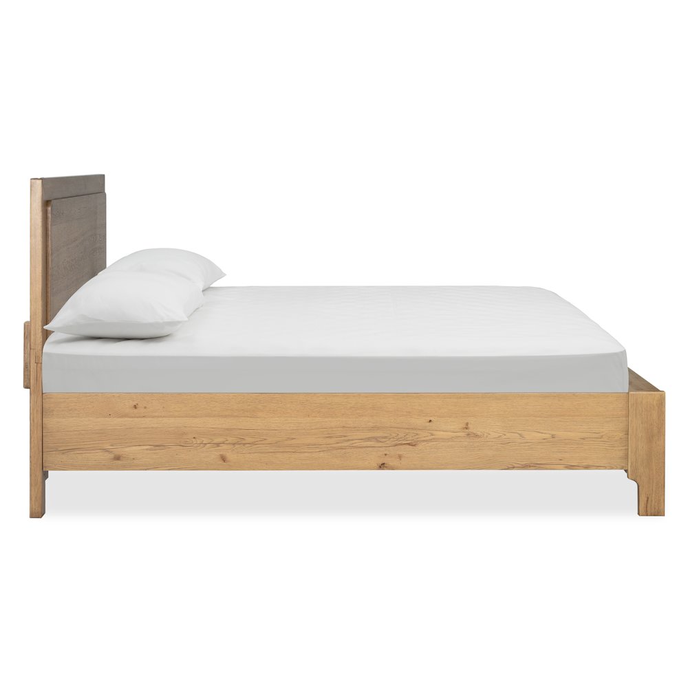 Davenport Rustic Caramel Queen Panel Bed