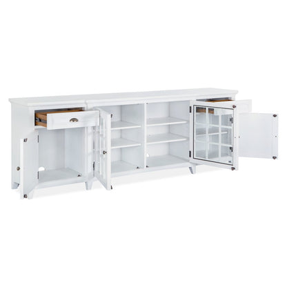 Heron Cove Chalk White 90" Console