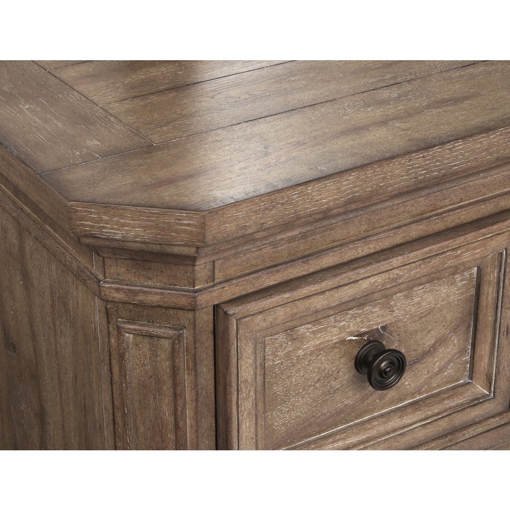 Adler Court Florentine Walnut Drawer Dresser