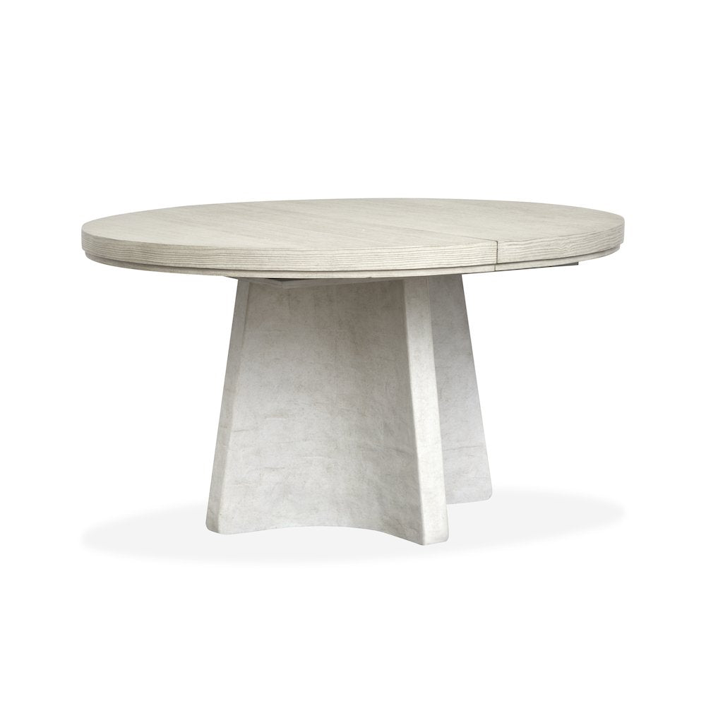 Lorelei Misty Cloud Extendable 54" Round Dining Table