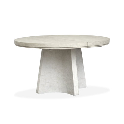 Lorelei Misty Cloud Extendable 54" Round Dining Table
