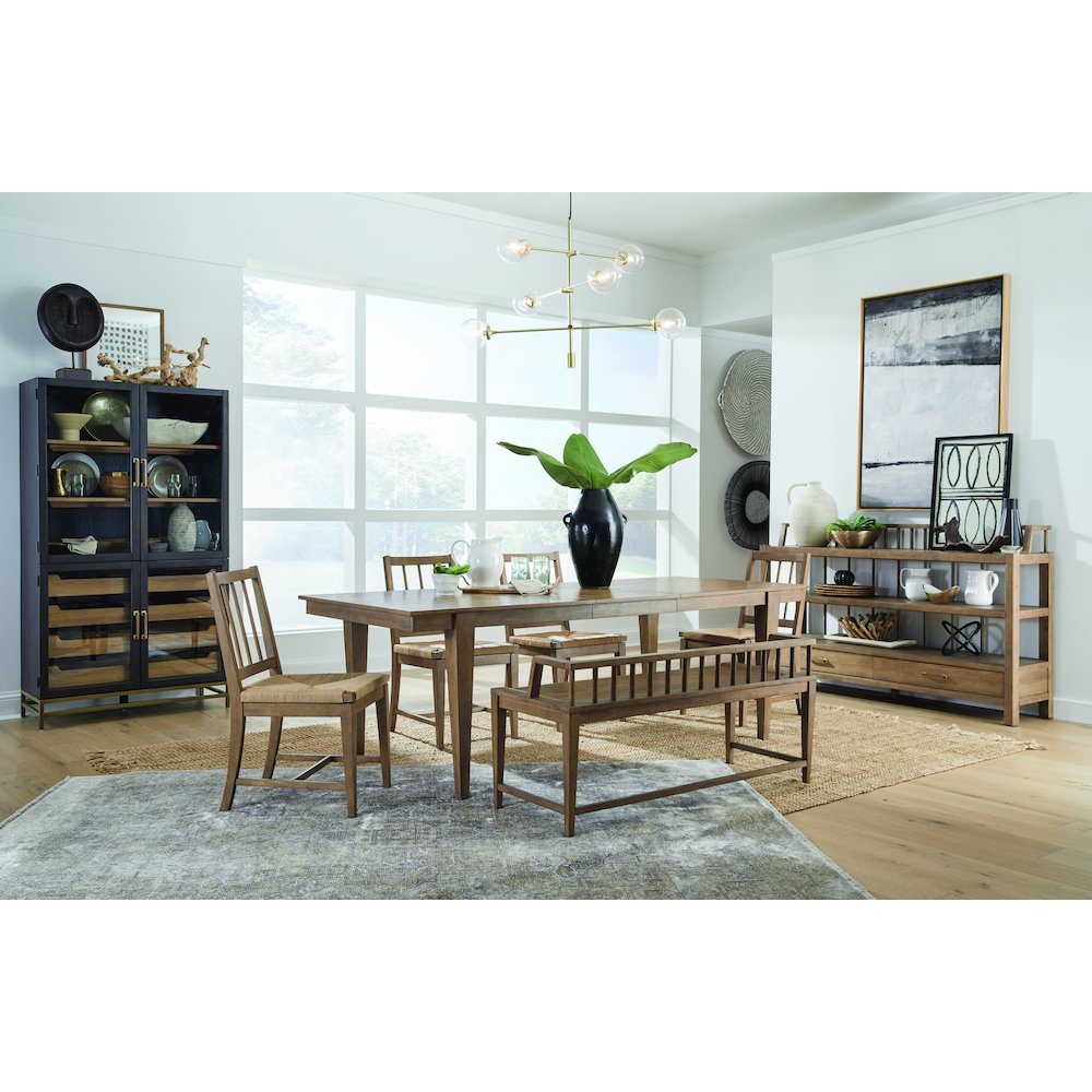 Lindon Belgian Wheat Paper Cord Side Chair Two Pack