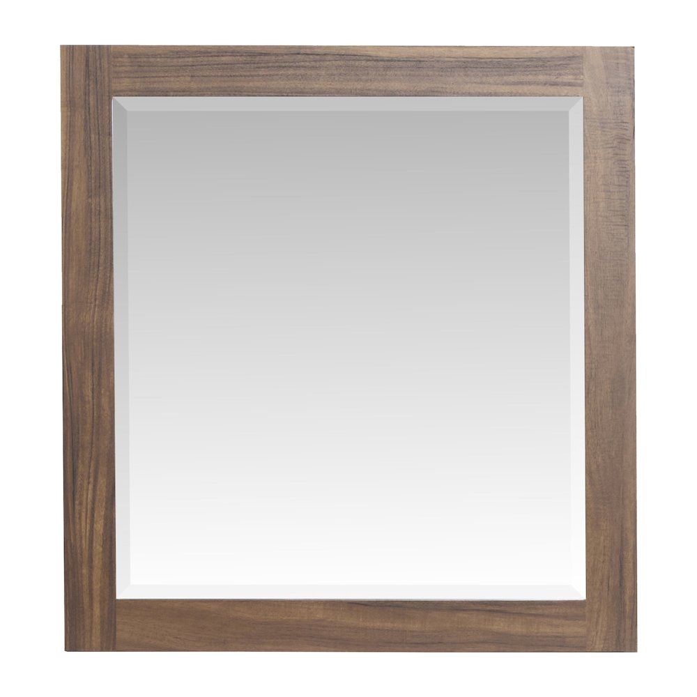 Jensen Tavern Brown Double Drawer Dresser With Paper Mirror