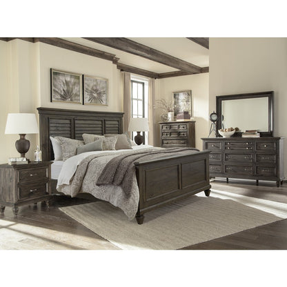 Calistoga Weathered Charcoal Drawer Nightstand