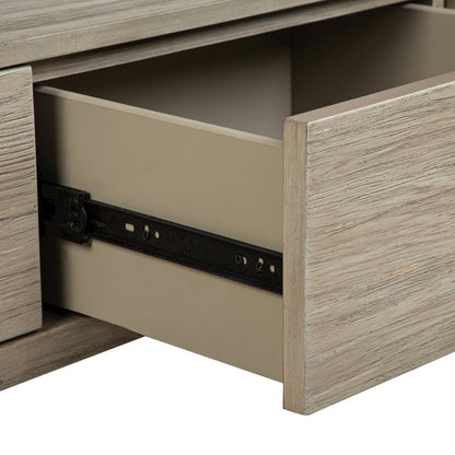 Conrad Stone Harbor Grey Rectangular Sofa Table