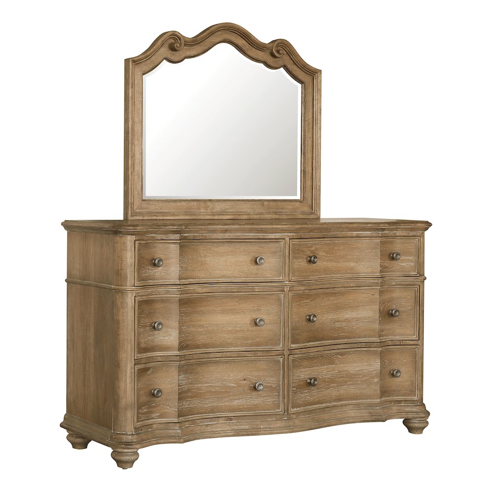 Pulaski Weston Hills Flax Seed Dresser With Mirror