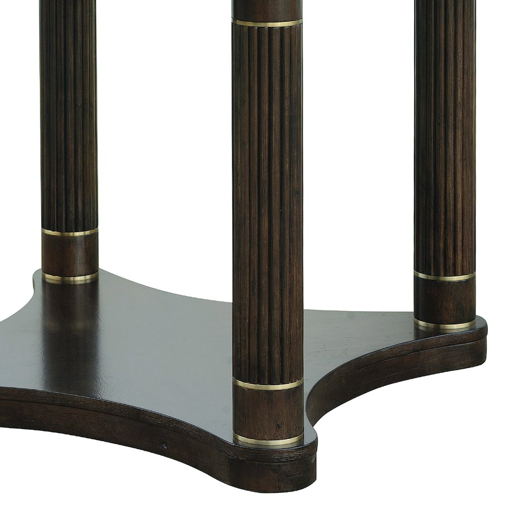 Pulaski Asher Park Piano Brown Round Dining Table