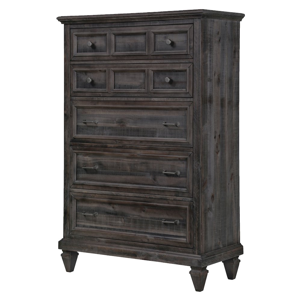 Calistoga Weathered Charcoal Drawer Chest