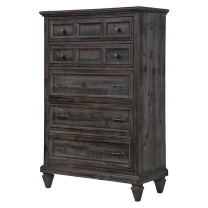 Calistoga Weathered Charcoal Drawer Chest