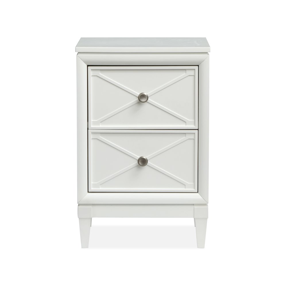 Springhouse Whisper White Drawer Nightstand