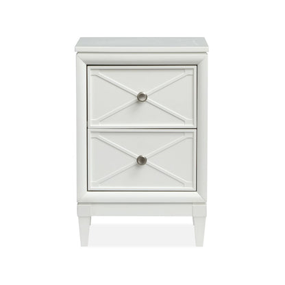 Springhouse Whisper White Drawer Nightstand