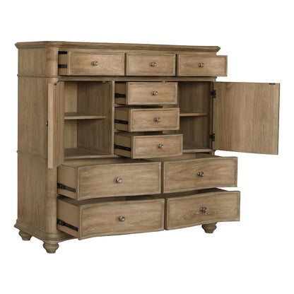 Pulaski Weston Hills Flax Seed 10 Drawer Master Chest