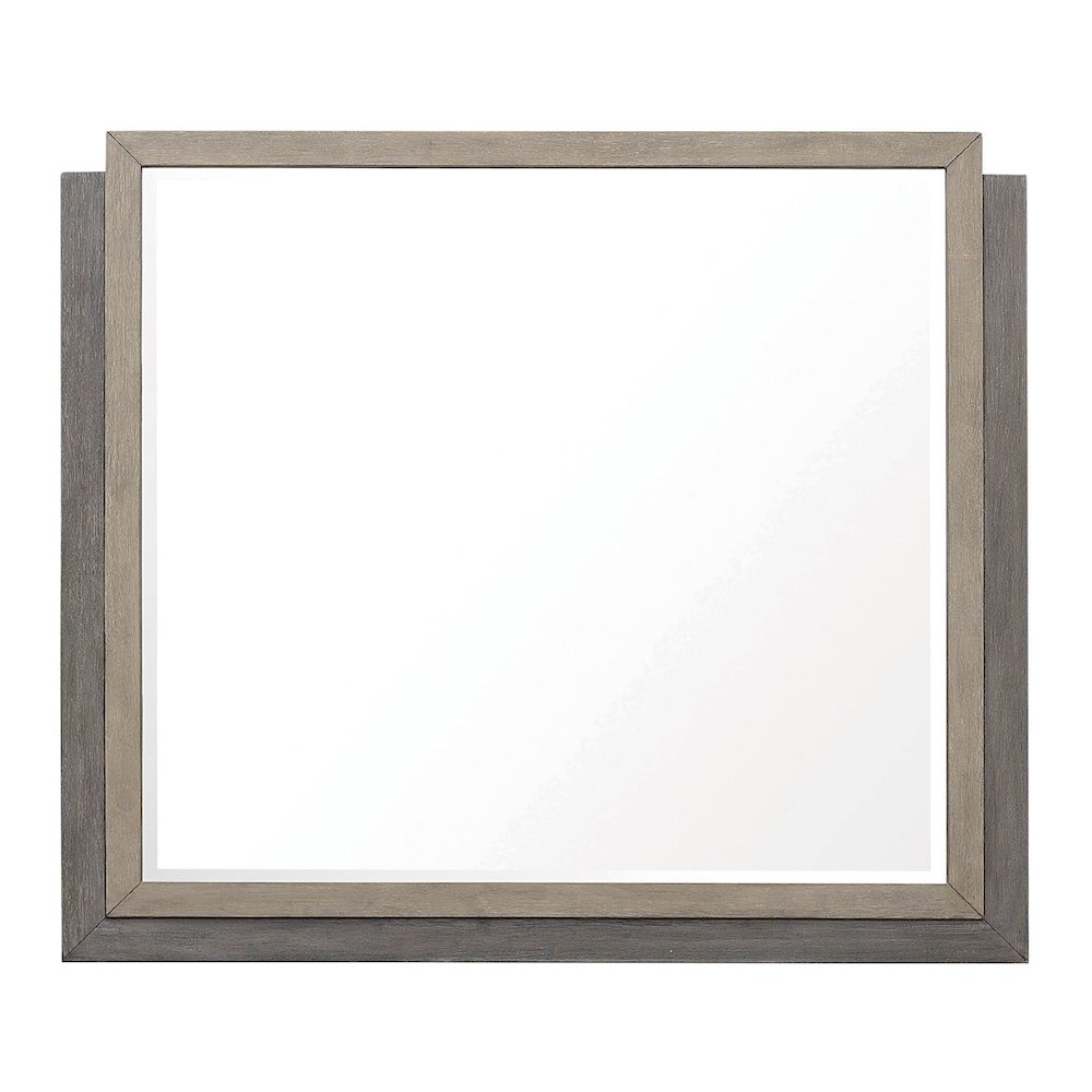 Pulaski Anderson Park Moose Trail And Frontier Brown Dresser Mirror