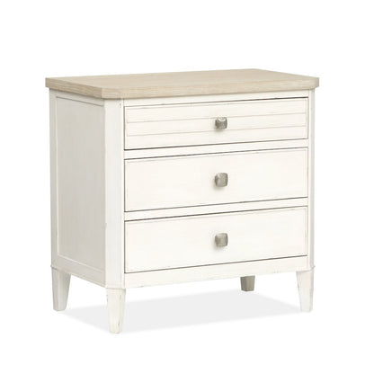 Echo Isles Sea Pearl And Driftwood Drawer Nightstand