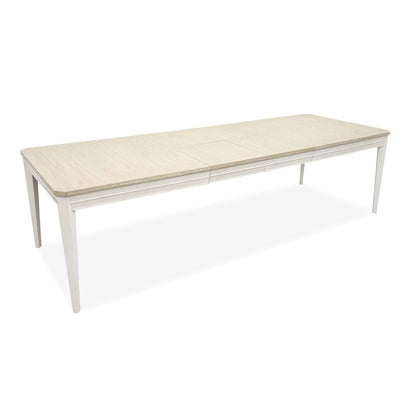 Echo Isles Sea Pearl And Driftwood Extendable Rectangular Dining Table