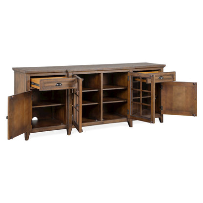 Bay Creek Toasted Nutmeg 80" Console