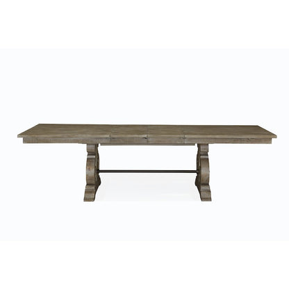 Tinley Park Dove Tail Grey Extendable Rectangular Dining Table