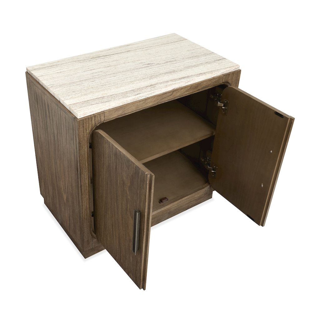 Westbourne Dark Umber Door Nightstand