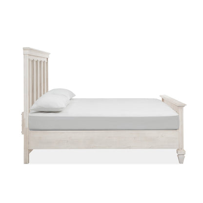 Newport Alabaster Queen Panel Bed