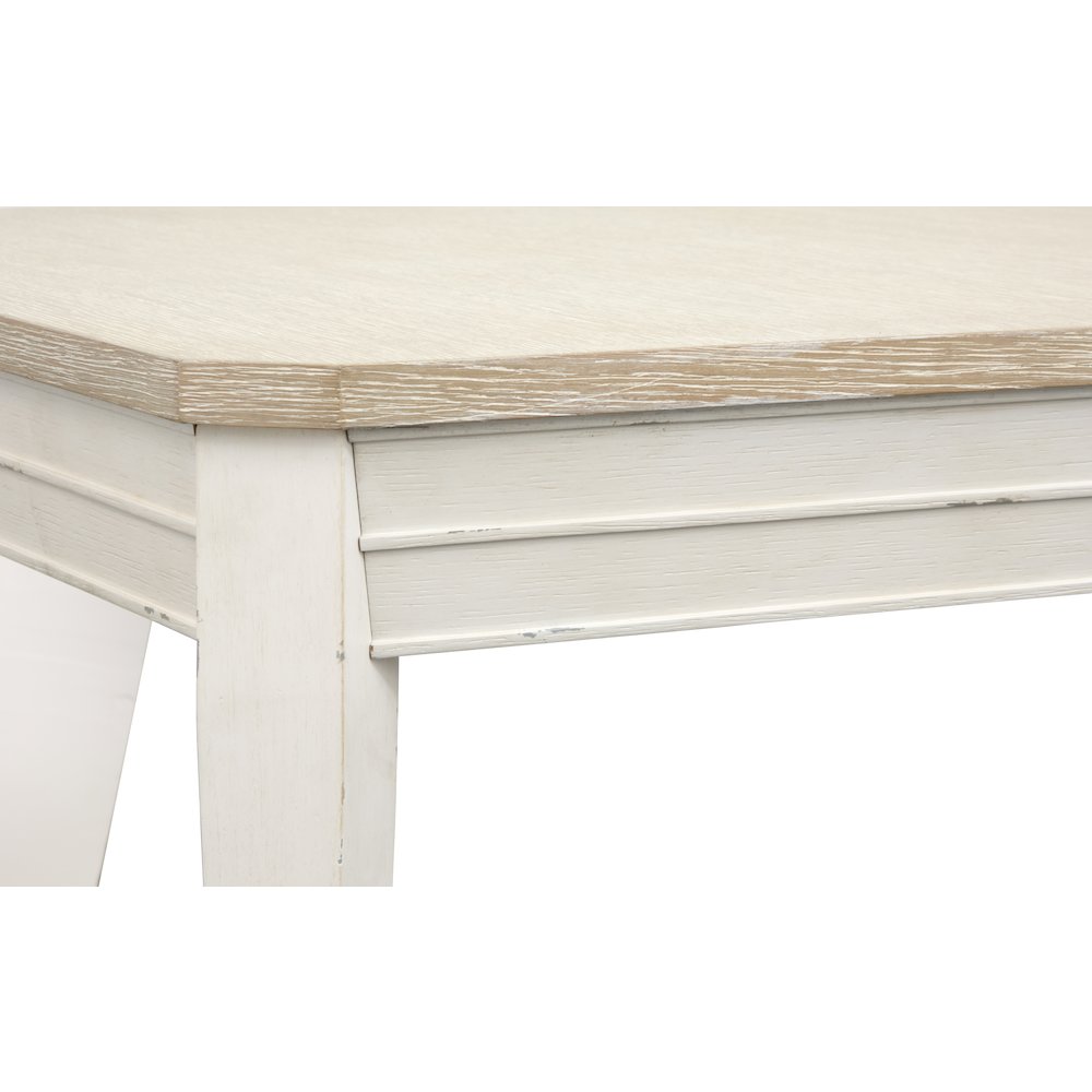 Echo Isles Sea Pearl And Driftwood Extendable Rectangular Dining Table
