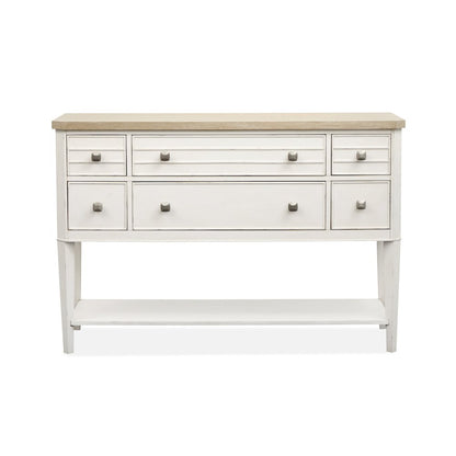 Echo Isles Sea Pearl And Driftwood Sideboard