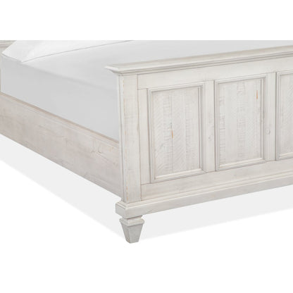 Newport Alabaster Queen Panel Bed
