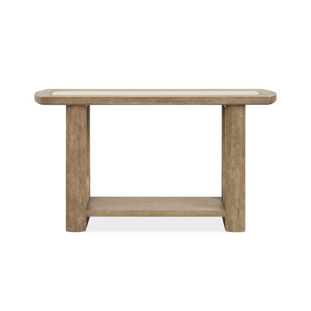 Bradford Riverbed Beige Rectangular Sofa Table