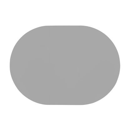 Charleston Harbor Gray Grey Extendable 48" Round Dining Table