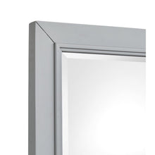 Charleston Harbor Gray Grey Landscape Mirror